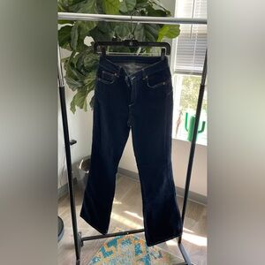 Women's Dark Blue Jeans